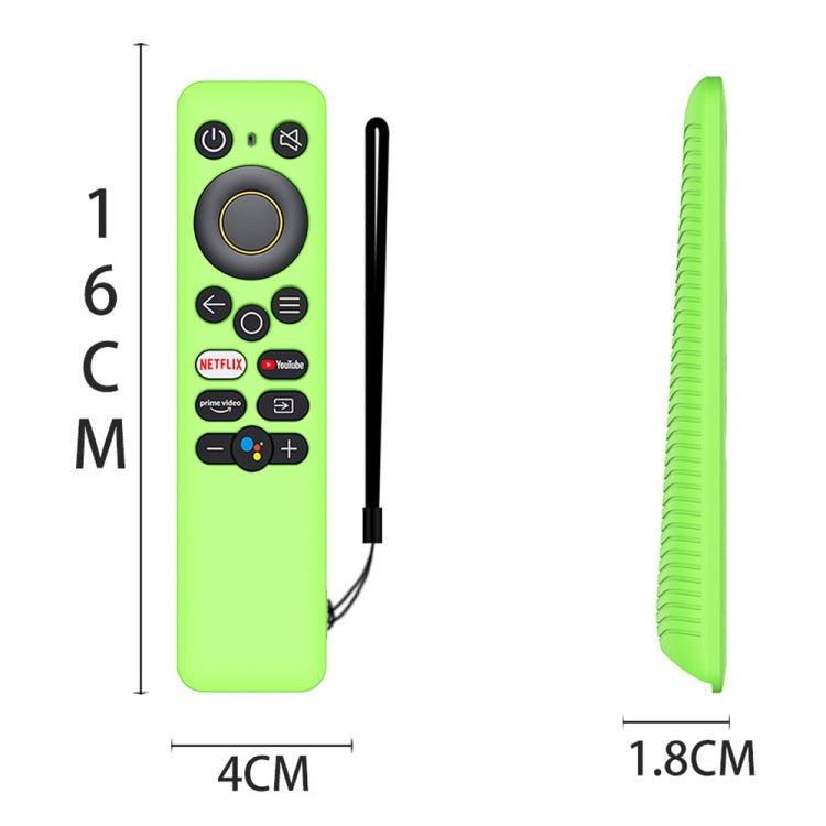 Para Realme 32/43 pulgadas Y41 TV Control remoto Funda protectora de silicona anticaída todo incluido