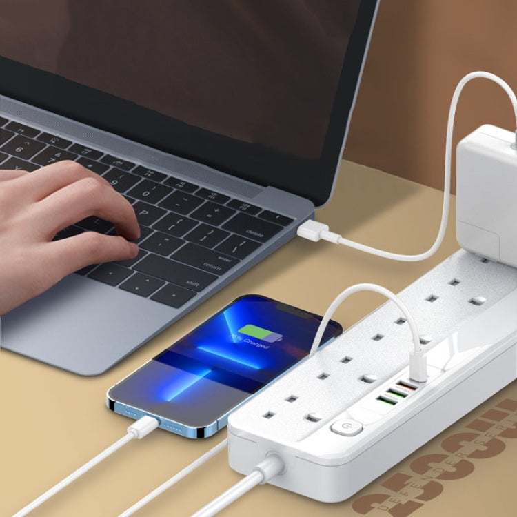 LDNIO 5 + 4 puertos Multifuncional Travel Home Office Enchufe de carga rápida