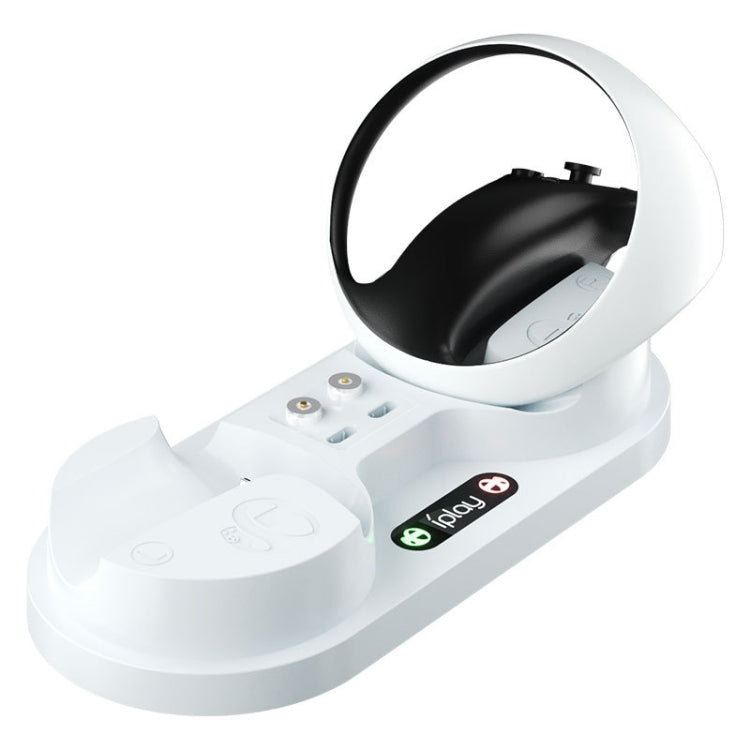 Para PS5 VR2 iplay Base de carga de succión magnética con luz LED, HBP-6479