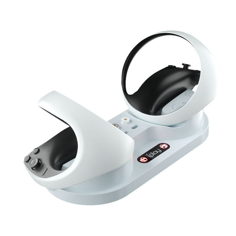 Para PS5 VR2 iplay Base de carga de succión magnética con luz LED, HBP-6479