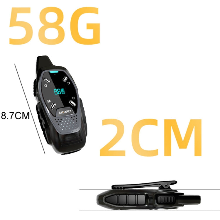 Pantalla LED de carga USB de mano inalámbrico pequeño Mini Walkie Talkie, A13 (Black), A13 (White), A13 (Grey), A13 (Red), A13 (Green), A13 (Blue)