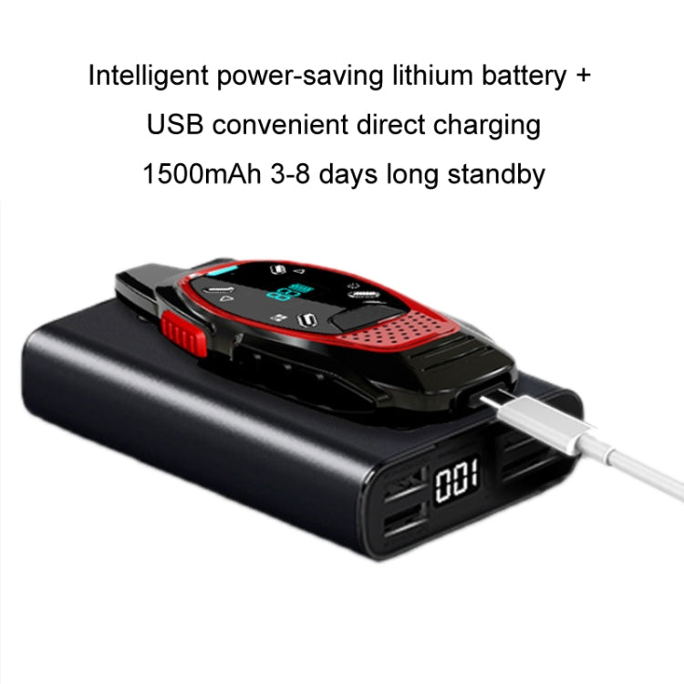 Pantalla LED de carga USB de mano inalámbrico pequeño Mini Walkie Talkie, A13 (Black), A13 (White), A13 (Grey), A13 (Red), A13 (Green), A13 (Blue)