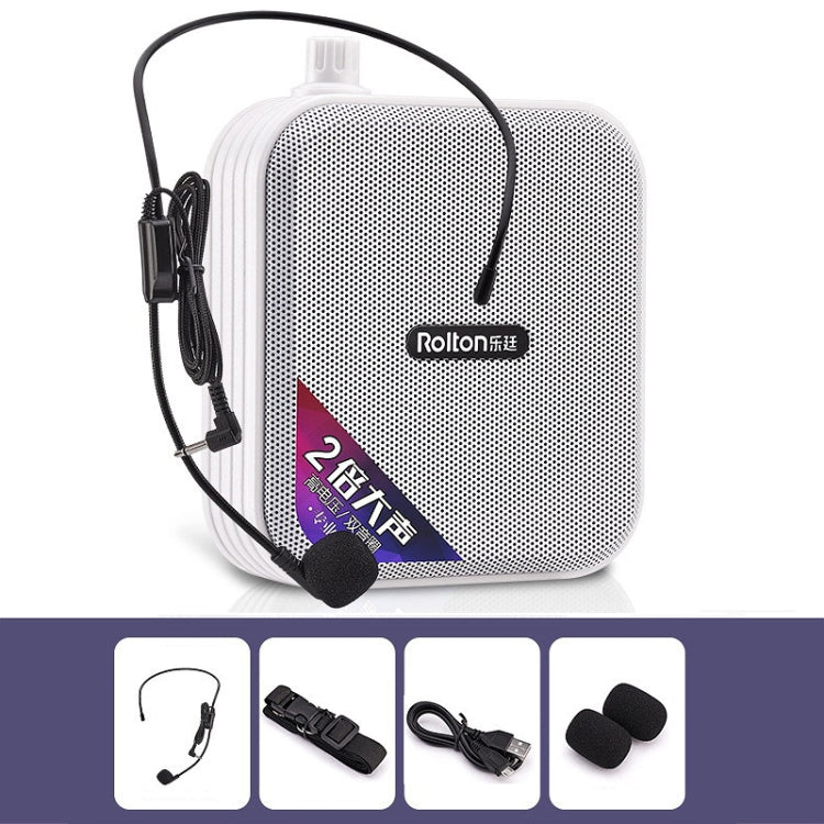 Rolton K600 7.4V Bluetooth Audio Altavoz Megáfono Amplificador de voz sin transmisor, Without Transmitter