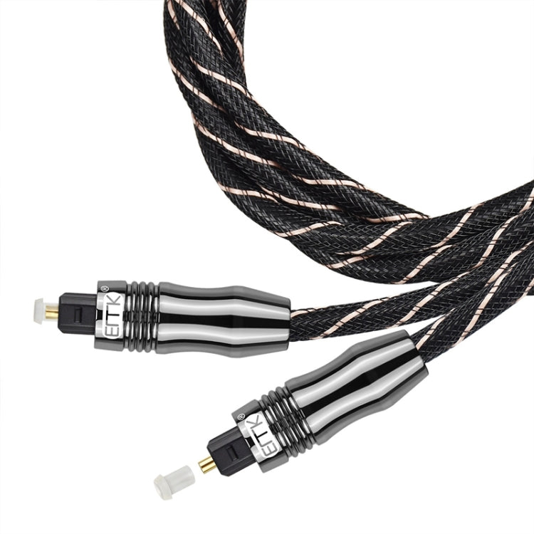 Línea de audio del amplificador de cable de audio de fibra óptica digital EMK, longitud, 1m, 1.5m, 1.8m, 2m, 3m, 5m, 8m, 10m, 15m, 20m, 30m