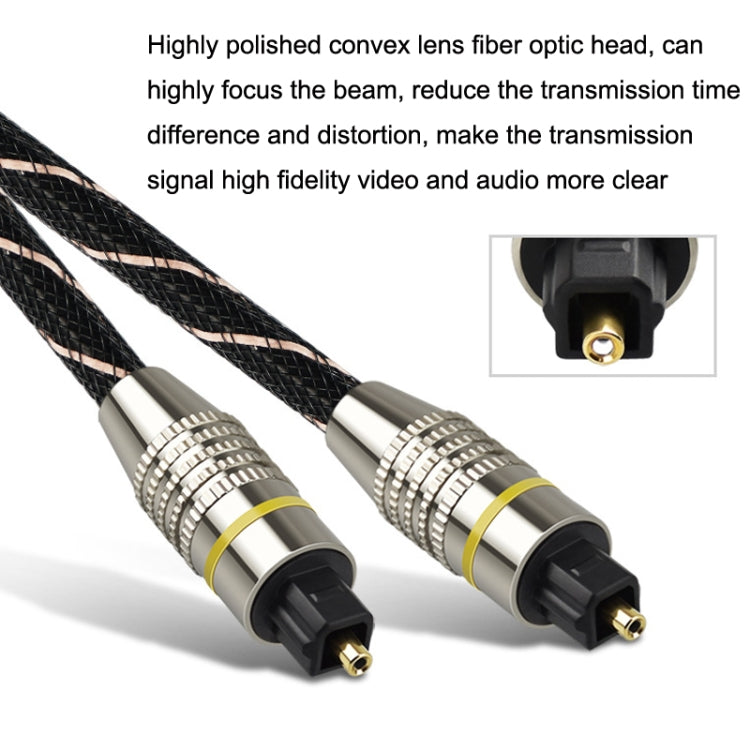 Cable de fibra óptica de audio digital de alta definición con interfaz EMK HB/A6.0 SPDIF, longitud:, 1m, 1.5m, 2m, 3m, 5m, 10m, 15m