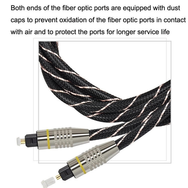 Cable de fibra óptica de audio digital de alta definición con interfaz EMK HB/A6.0 SPDIF, longitud:, 1m, 1.5m, 2m, 3m, 5m, 10m, 15m