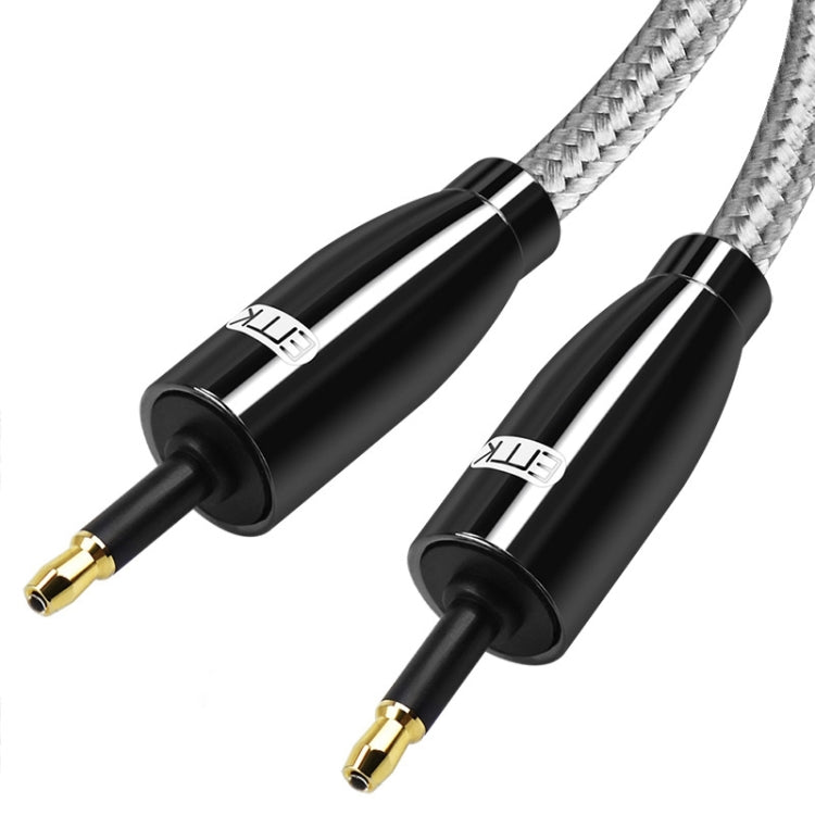 EMK QH4.0 Mini Toslink 3.5mm Interfaz SPDIF Audio Fibra Óptica, Longitud:, 1m, 1.5m, 2m, 3m, 5m, 8m, 10m, 15m
