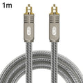 Cable de fibra óptica digital de audio EMK YL/B Cable de conexión de audio cuadrado a cuadrado, longitud:, 1m, 1.5m, 1.8m, 2m, 3m, 5m, 8m, 10m, 15m, 20m, 30m
