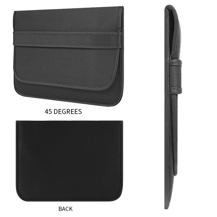 Bolso de neopreno con forro para computadora portátil Bolso de embrague con solapa de sección horizontal, 12 Inch, 13 Inch, 14 Inch, 15 Inch, 17 Inch, 10 Inch