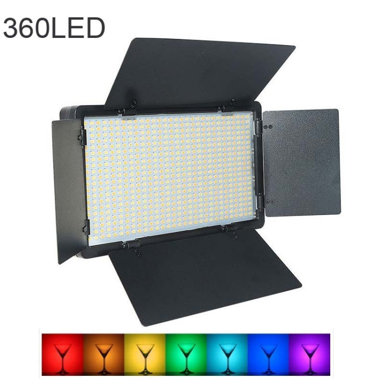 40W 3200K-5600K LED luces de pantalla plana luz de relleno de transmisión en vivo, enchufe de la UE, E600 RGB Color, E800 RGB Color, E600 3-color Temperature, E800 3-color Temperature