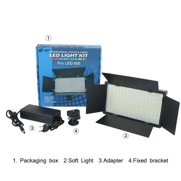 40W 3200K-5600K LED luces de pantalla plana luz de relleno de transmisión en vivo, enchufe de la UE, E600 RGB Color, E800 RGB Color, E600 3-color Temperature, E800 3-color Temperature