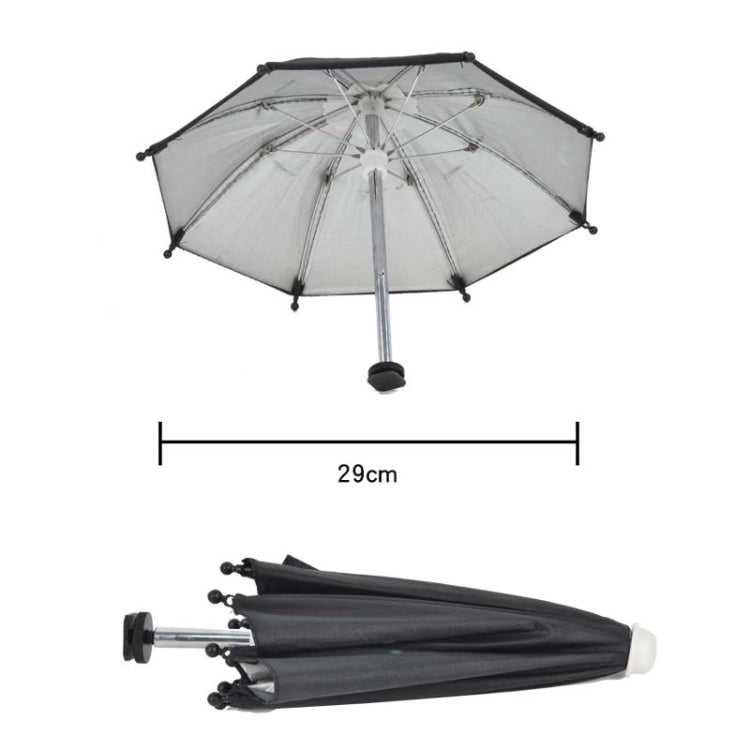 Mini paraguas protector solar impermeable para equipos fotográficos, Mobile Phone, Camera