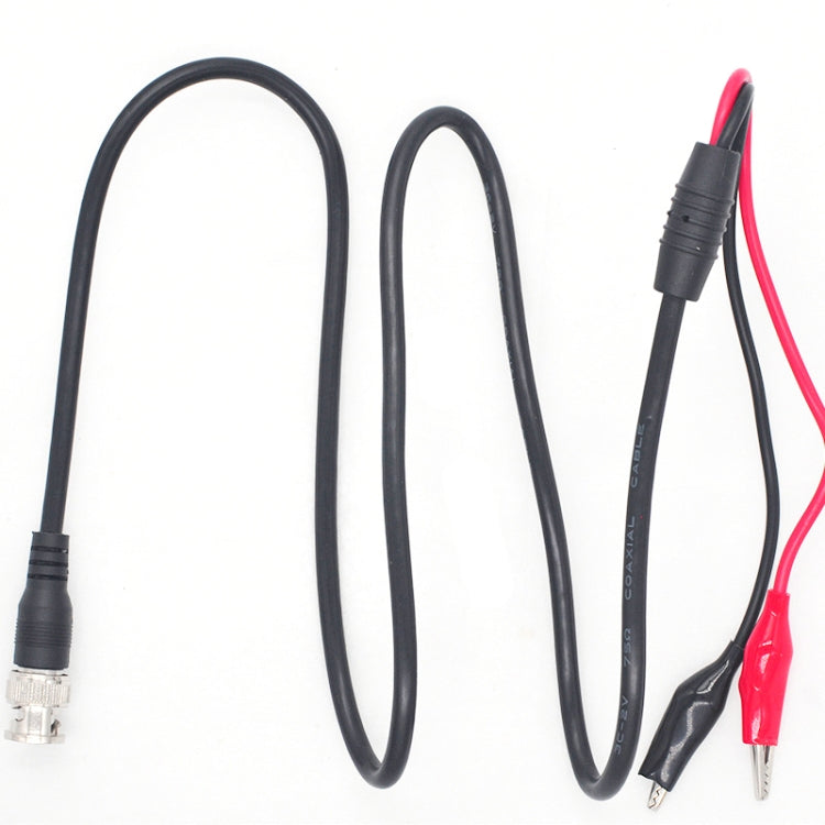 2 uds BNC a 2 x pinzas de cocodrilo Cable coaxial de doble cabezal Cable de vídeo, longitud:, BNC To 2 x Crocodile Clips 0.5m, BNC To 2 x Crocodile Clips 1m, BNC To 2 x Crocodile Clips 1.5m, BNC To 2 x Crocodile Clips 2m, BNC To 2 x Crocodile Clips 3m