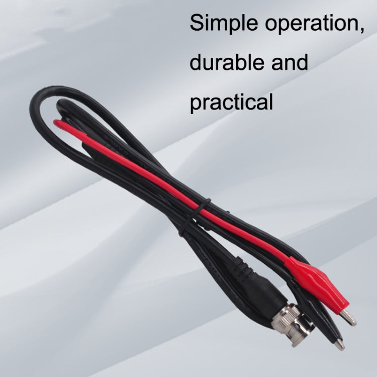 2 uds BNC a 2 x pinzas de cocodrilo Cable coaxial de doble cabezal Cable de vídeo, longitud:, BNC To 2 x Crocodile Clips 0.5m, BNC To 2 x Crocodile Clips 1m, BNC To 2 x Crocodile Clips 1.5m, BNC To 2 x Crocodile Clips 2m, BNC To 2 x Crocodile Clips 3m
