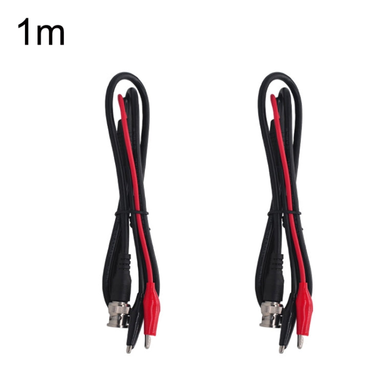 2 uds BNC a 2 x pinzas de cocodrilo Cable coaxial de doble cabezal Cable de vídeo, longitud:, BNC To 2 x Crocodile Clips 0.5m, BNC To 2 x Crocodile Clips 1m, BNC To 2 x Crocodile Clips 1.5m, BNC To 2 x Crocodile Clips 2m, BNC To 2 x Crocodile Clips 3m