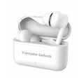 M6 traducción mutua multipaís inteligente Bluetooth traducción auricular compatible con 127 idiomas, M6 White
