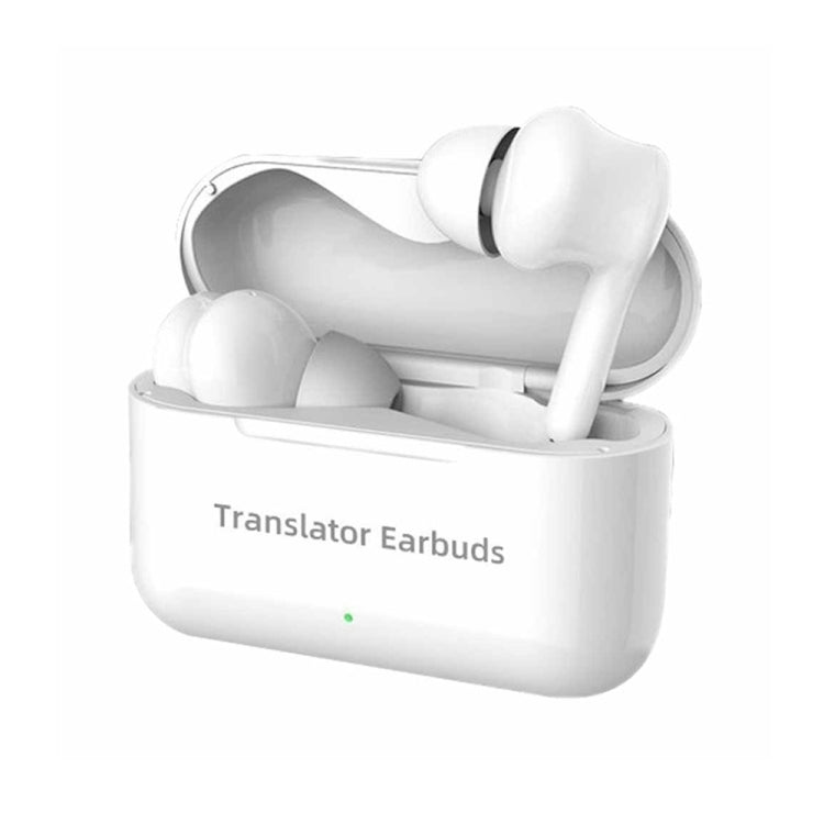 M6 traducción mutua multipaís inteligente Bluetooth traducción auricular compatible con 127 idiomas, M6 White