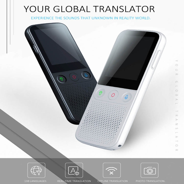 La máquina de traducción de la foto/de la grabación de la inteligencia artificial de T10Pro Wifi admite 138 idiomas, T10Pro White, T10Pro Black