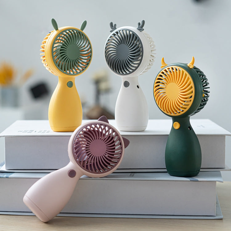 2 uds MLS6035 Mini USB de carga con ventilador pequeño con cordón, estilo de entrega aleatoria, MLS6035 Pink, MLS6035 Yellow, MLS6035 Green, MLS6035 White