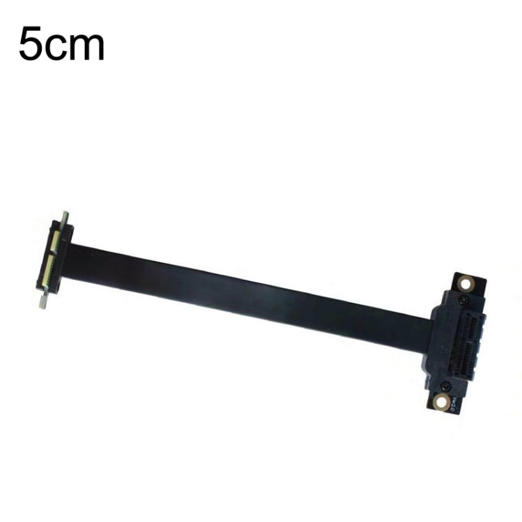 PCI-E 3.0 1X Tarjeta gráfica de 90 grados / Cable de extensión de tarjeta de red inalámbrica, Longitud del cable:, 5cm, 10cm, 15cm, 20cm, 25cm, 30cm, 40cm, 50cm