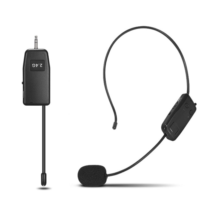 Auriculares inalámbricos UHF Micrófono Lavalier Amplificador de auriculares, One For One, One For Two