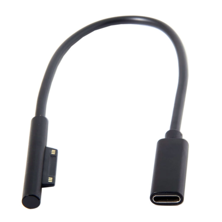 Cable de carga de alimentación de tableta de sembradora rotativa madre tipo C/USB-C para Microsoft Surface Pro 5/6, for Microsoft Surface Pro 5 / 6