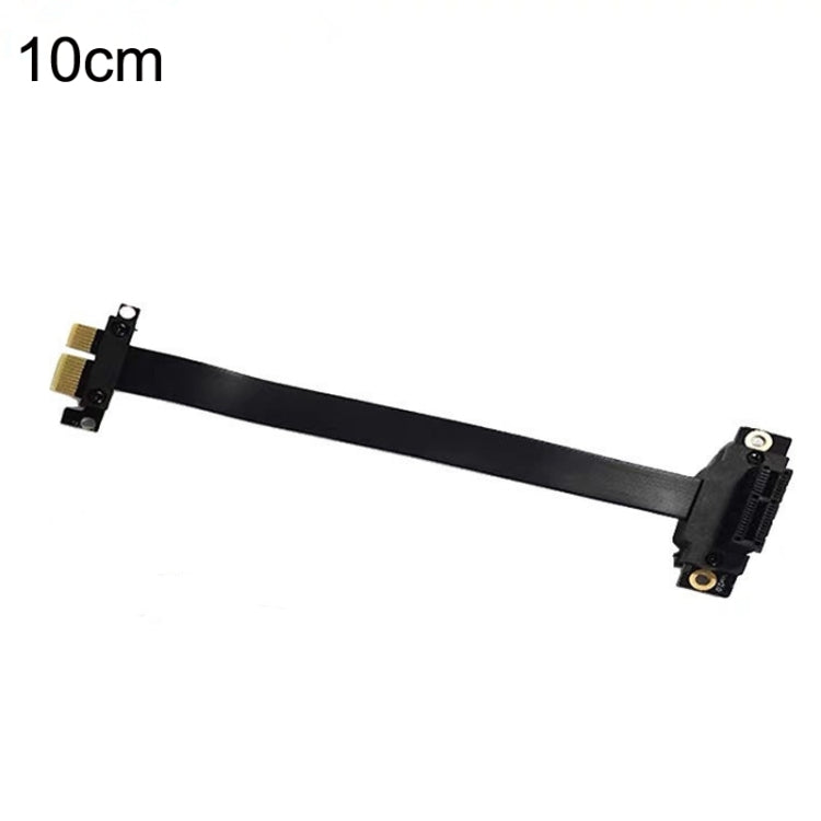 PCI-E 3.0 1X Tarjeta gráfica de 180 grados Adaptador de tarjeta de red inalámbrica Cable de extensión de bloque, longitud:, 10cm, 15cm, 20cm, 25cm, 30cm, 40cm, 50cm