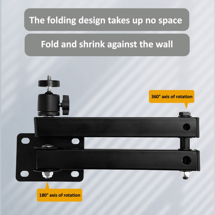 Soporte de pared para proyector Brazo telescópico plegable Soporte de pared, Projector Bracket