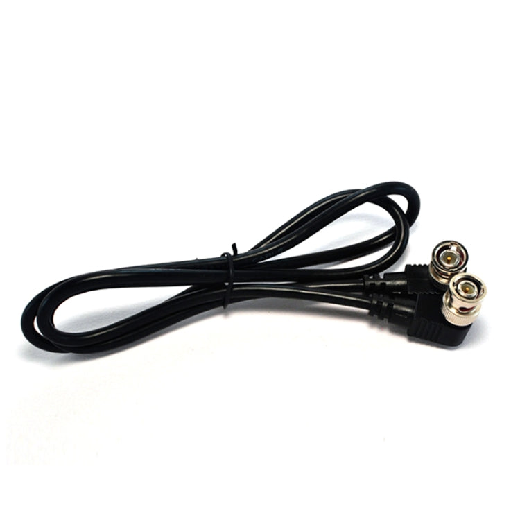 Cable coaxial de audio y video con codo BNC macho a macho, longitud:, 0.5m, 1m, 1.5m, 2m, 3m