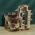LG825 Mechanical Track Ball 3D Puzzle de madera Juguete DIY Adornos hechos a mano, Mechanical Track Ball