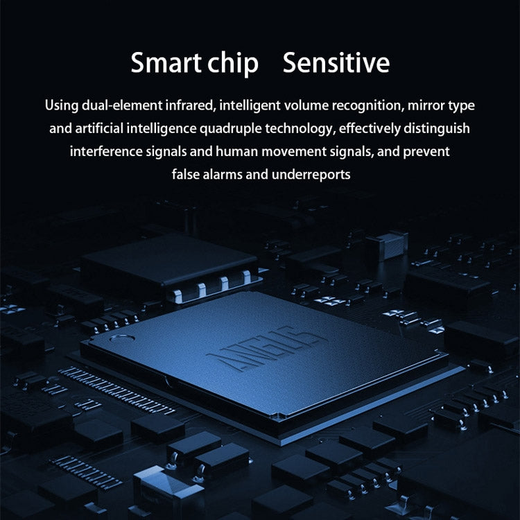 Tuya Smart App WiFi Alarma infrarroja Smart Home Cuerpo humano Detector infrarrojo PIR, Infrared Detector PIR