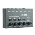Con conmutación estéreo de un solo canal Mini señal Híbrido Pequeño audio, 4 Way mixer, 6 Way Mixer, 8 Way Mixer