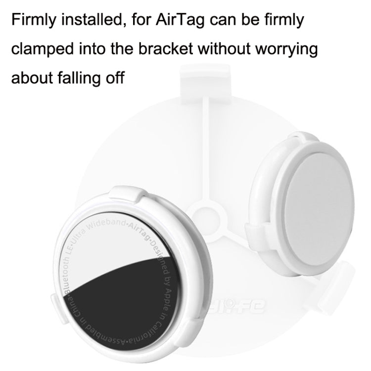 Sunnylife TY-Q9354 para DJI Avata / Mavic 3 / Mini 3 Pro Instalación Soporte localizador AirTag