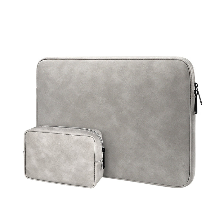 Bolsa de manga resistente al desgaste, impermeable, ligera, para portátil, de piel de cordero ND12, 13.3 inches, 14.1-15.4 inches