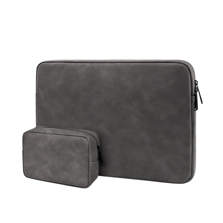 Bolsa de manga resistente al desgaste, impermeable, ligera, para portátil, de piel de cordero ND12, 13.3 inches, 14.1-15.4 inches