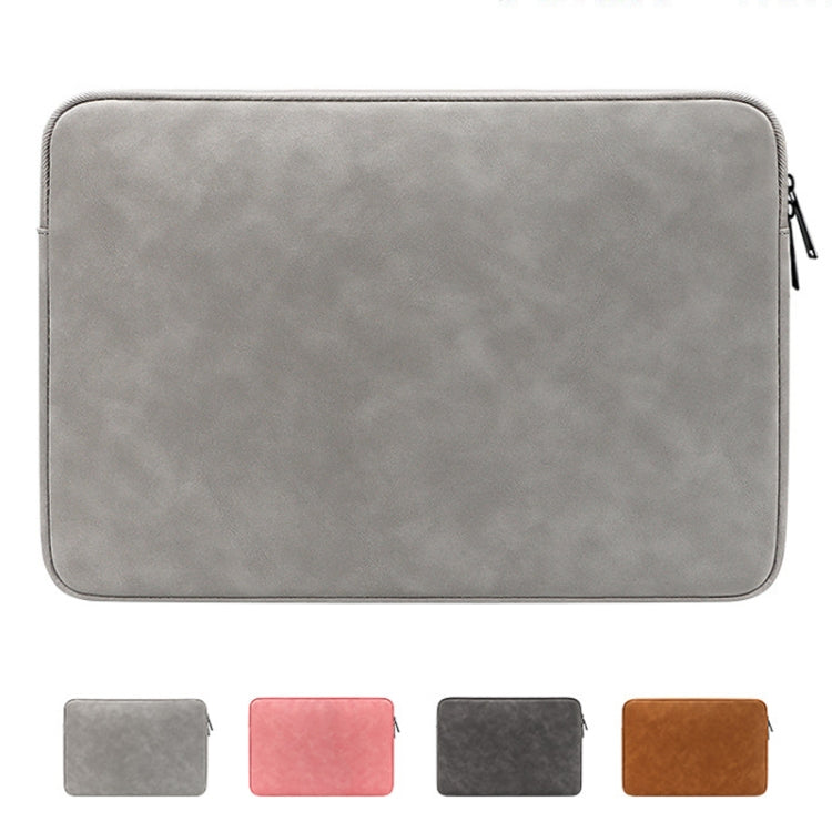 Bolsa de manga resistente al desgaste, impermeable, ligera, para portátil, de piel de cordero ND12, 13.3 inches, 14.1-15.4 inches