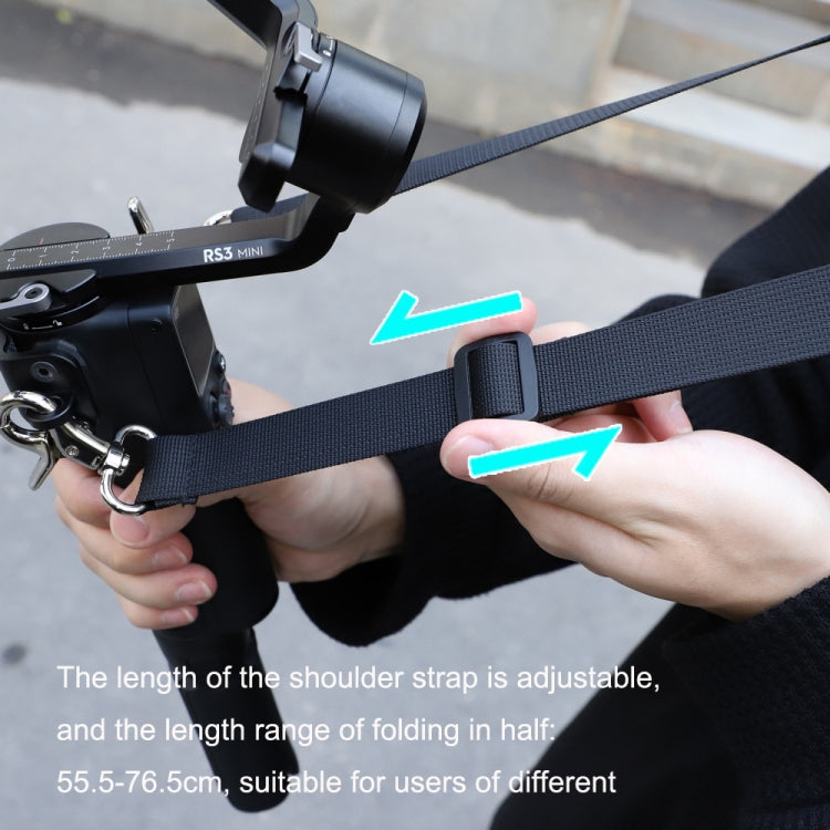 Para DJI RS3 Mini Sunnylife RO-GS560 cordón cardán de mano doble hebilla cómoda correa de hombro Accesorios, For DJI RS3 Mini