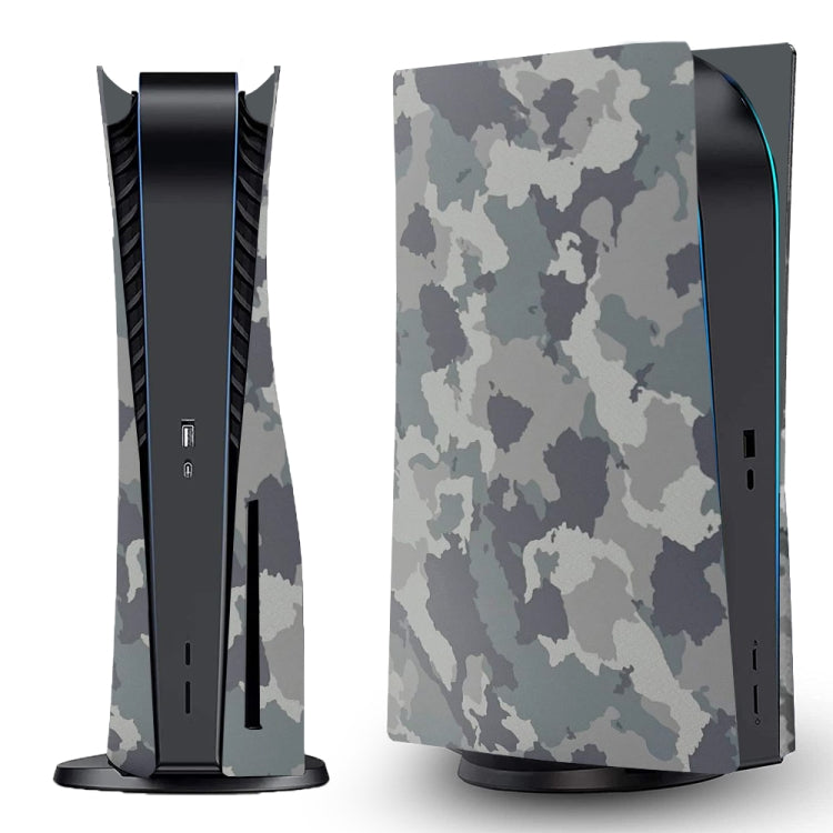 Para PS5 CD-ROM Versión Consola de juegos Camuflaje Shell Cubierta protectora, Camouflage