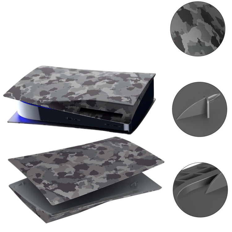 Para PS5 CD-ROM Versión Consola de juegos Camuflaje Shell Cubierta protectora, Camouflage