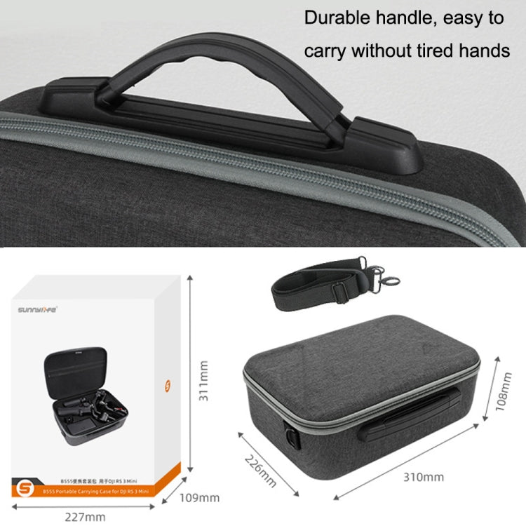 Para DJI RS 3 Mini Sunnylife RO-B555 Bolsa de almacenamiento Estabilizador de mano Maleta Bolsa protectora, RO-B555