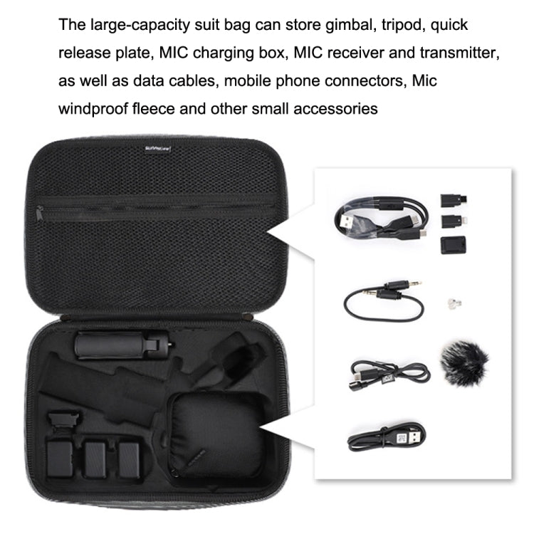Para DJI RS 3 Mini Sunnylife RO-B555 Bolsa de almacenamiento Estabilizador de mano Maleta Bolsa protectora, RO-B555