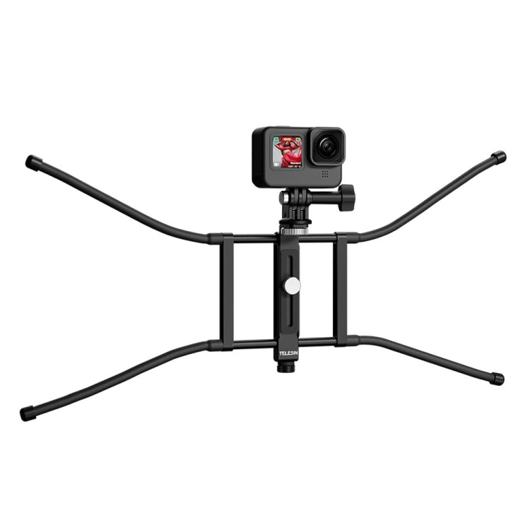 Para Gopro11 / 10 / 9 / Action 3 / 2 TELESIN TE-FM-001 Soporte de red colgante para cámara de acción, TE-FM-001