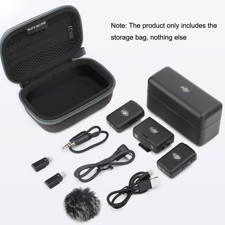 Para DJI MIC Sunnylife B557 micrófono inalámbrico caja protectora portátil bolsa de almacenamiento, For DJI MIC