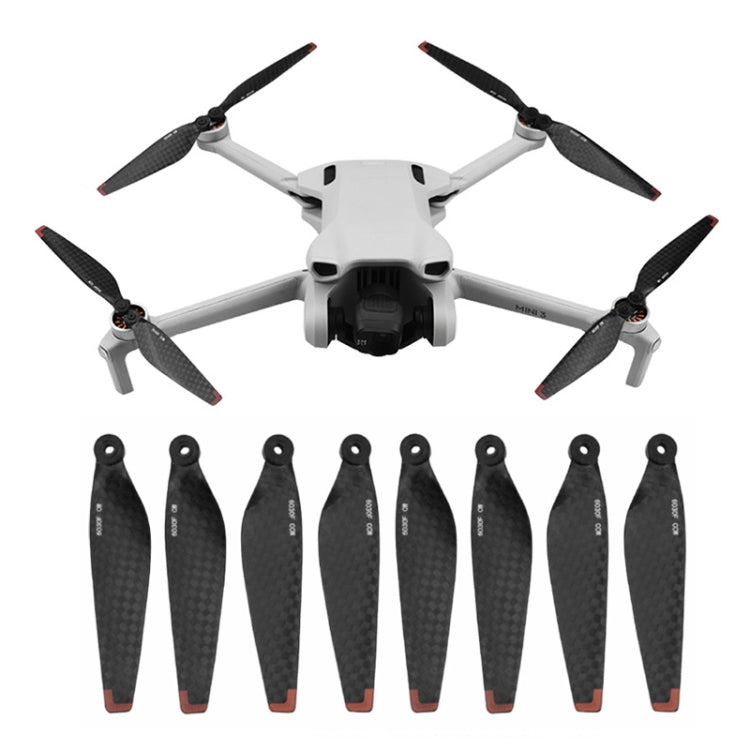 Para DJI MINI 3 hélice de fibra de carbono 6030F pala de hélice de paleta, For DJI MINI 3