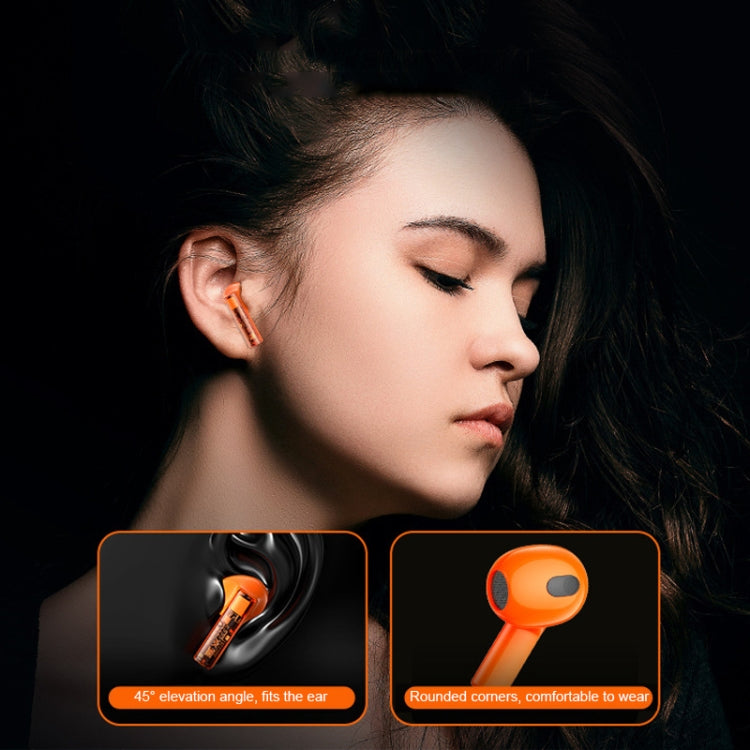 REMAX CozyBuds 6C TWS Auriculares Bluetooth inalámbricos de baja demora con cabina transparente