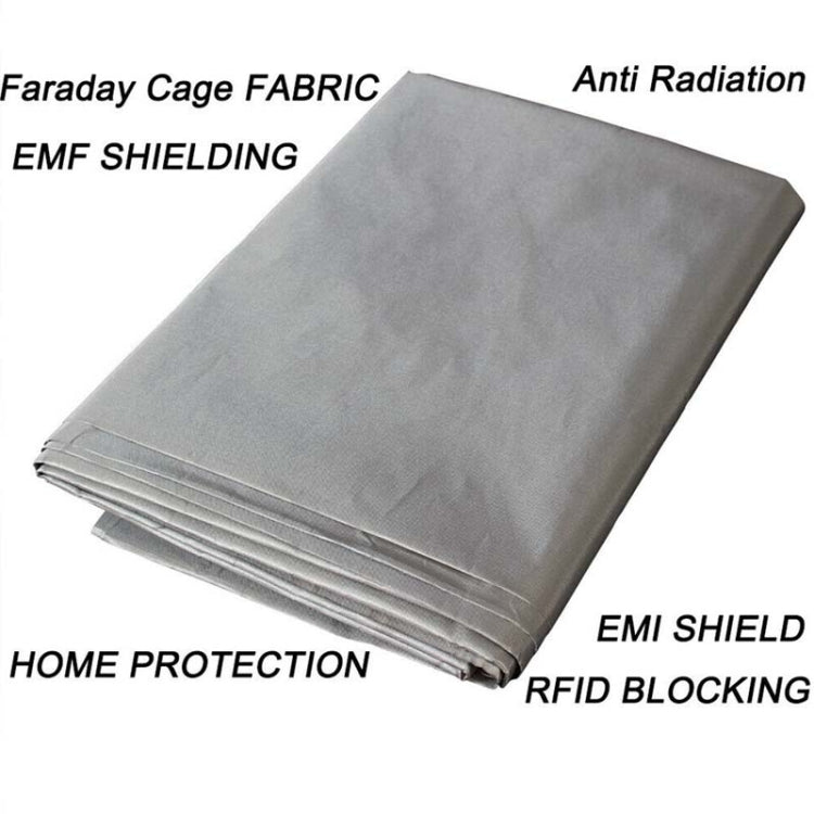 ZDY-1 Fibra de plata esterlina tejida Ion de plata Tela antirradiación suave Máscara antibacteriana Tela elástica, tamaño: 1 metro cuadrado, 1 Square Meter
