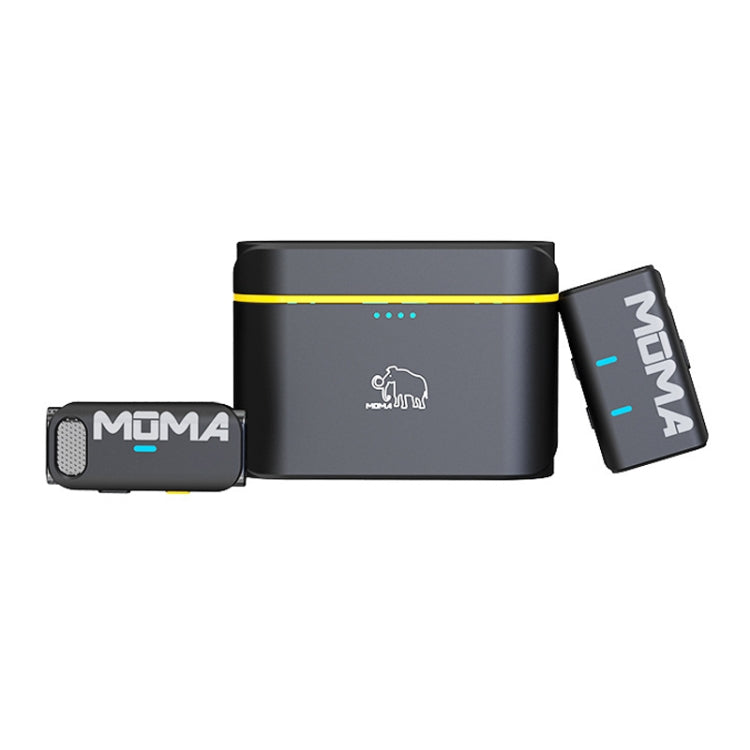 MOMA Lark M1 1 en 1 Cámara sin espejo Live Mini Wireless Lavalier Microphone, 1 In 1 without Charging Box, 1 In 1 with Charging Box