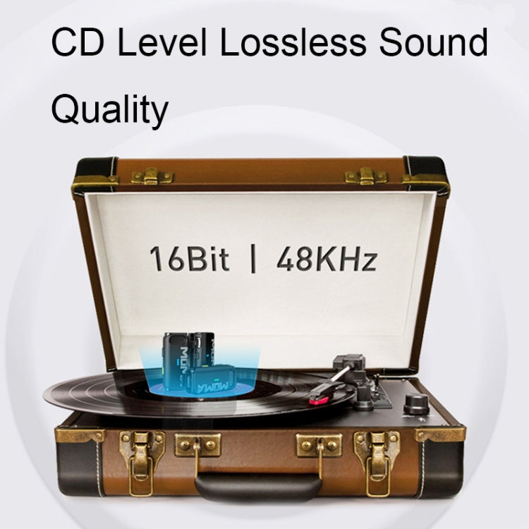 MOMA Lark M1 1 en 1 Cámara sin espejo Live Mini Wireless Lavalier Microphone, 1 In 1 without Charging Box, 1 In 1 with Charging Box
