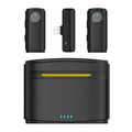 Grabación de audio y video con micrófono lavalier inalámbrico uno-dos J20, especificaciones:, USB-C / Type-C Interface, 8 Pin Interface, Fully Adapted Interface