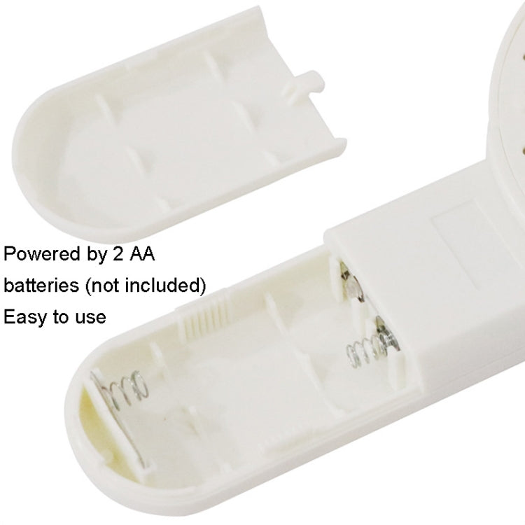 Lupa HD de mano JHS407 30X con luz LED, 80mm 30X